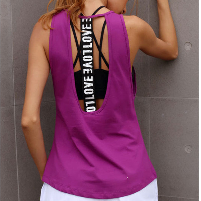 Fitness Motivation Yoga Tank top